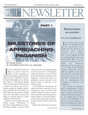 Milestones of Approaching Paganism - Part I